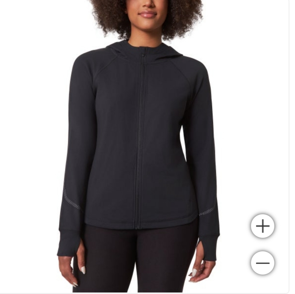 Mondetta ladies Active jacket with hood nwt